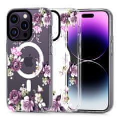 Tech-protect Magmood MagSafe ovitek za iPhone 13 Pro, spring floral