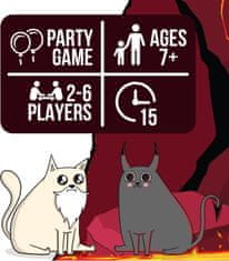 Exploding Kittens igra s kartami Exploding Kittens Good vs Evil angleška izdaja