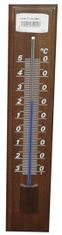 Zunanji termometer D34 32cm leseno obarvan
