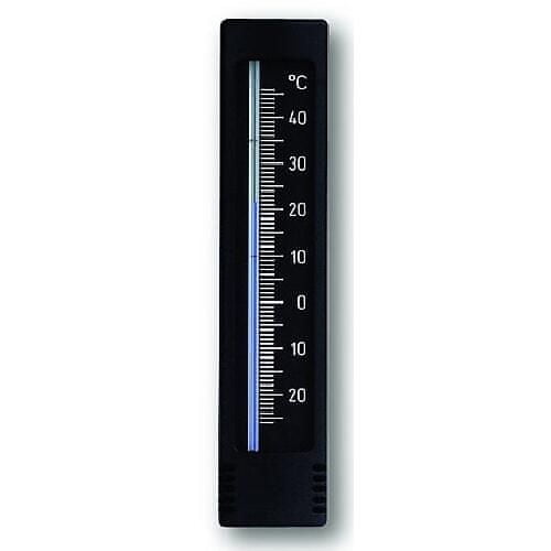 TFA Notranji/notranji termometer 15 cm, plastičen, črn