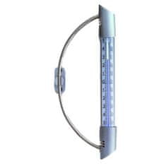 STREFA Okenski termometer 23cm kovina, plastika