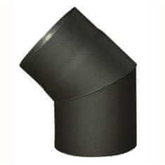 CZ Dimno koleno 150mm/45st.t.1,5mm BLACK