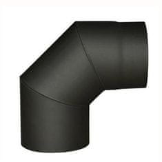 STREFA Dimno koleno 130 mm/90° črno