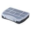 organizator DOMINO 190x155x37mm BLACK/TRA