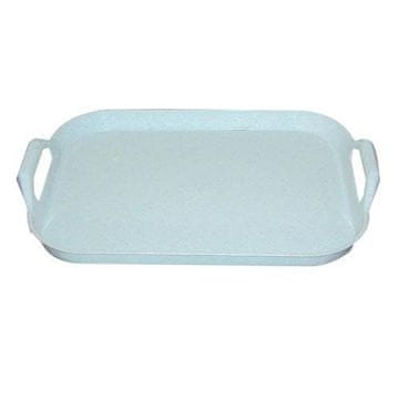 Pladenj (črte) 43x33cm z ročaji plastika