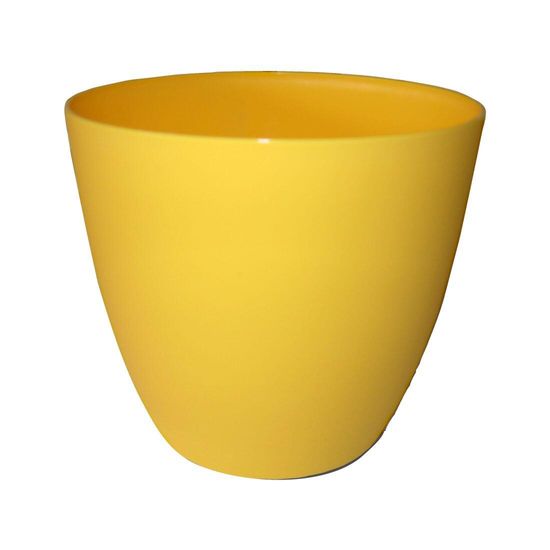 Plastkon Embalaža ELLA rumena premer 18 cm