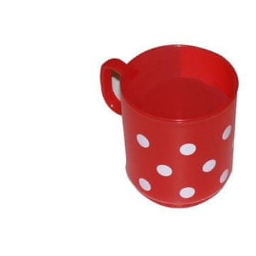 Skodelica 0,25 l iz plastike, mat s potiskom