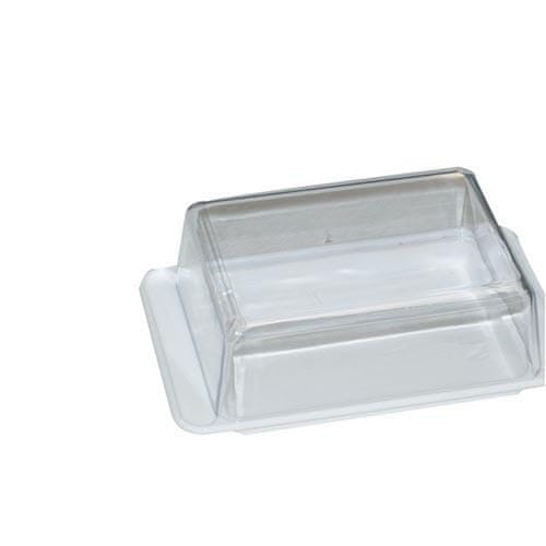 STREFA Maslena posoda pravokotnik 15x10cm plastika