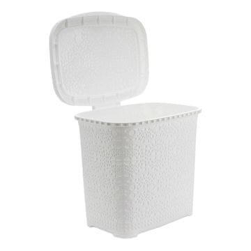 STREFA Plastična košara MONAKO 9l, bela