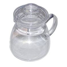 Simax čajnik JANA 0,6l pokrov steklo, ročaj steklo.