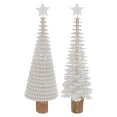 STREFA Božično dekorativno leseno drevo 40cm mešanica motivov