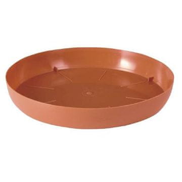 Prosperplast Plastični podstavek za lonček PCE 9 TE R624, rjav, set 5 kosov