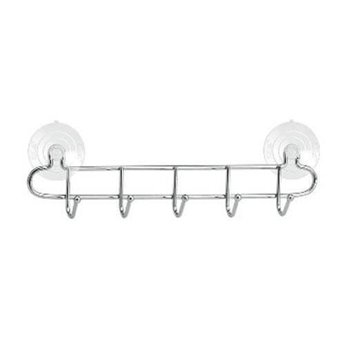 STREFA Kromiran obešalnik 5 kavljev dolžina 32 cm 2975