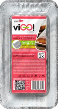 VIGO Servirna skleda 20x11x5cm Al (3 kosi)