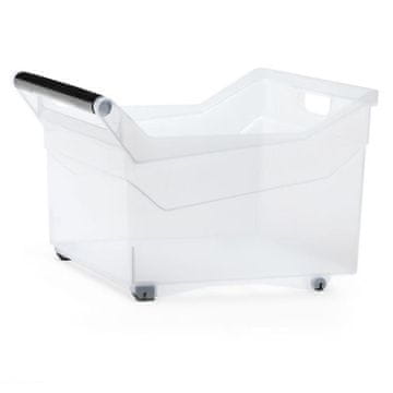 Keden Plastična škatla za shranjevanje na kolesih NUK 38x37,9x25,6cm