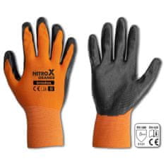 NITROX ORANGE nitrilne rokavice 8