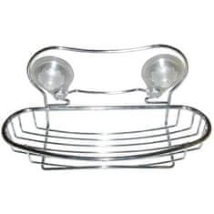 STREFA Polica za kopalnico krom oval 30x11x4cm 
