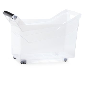 Prosperplast Škatla za shranjevanje NUK 38x17,7x25,6cm na kolesih plastika