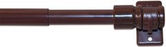 STREFA Vitrina bar CAFE teleskopska 120-225cm kovinska BROWN
