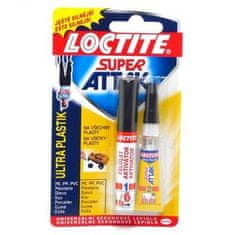 Henkel Instantno lepilo 2g + 4ml aktivator ULTRA PLASTIC