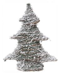 STREFA Božična dekoracija Drevo s snegom40cm, 30LED s časovnikom