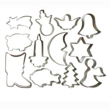 Smolík Božični set rezalnikov za sladkarije velik 12 kosov