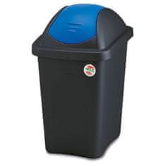 Stefanplast Zabojnik za smeti MULTIPAT 30l, plastika, modri pokrov