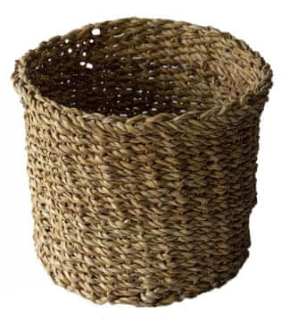 STREFA Košara okrogla velikega premera 25x20cm morska trava