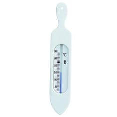 STREFA Kopalniški termometer iz bele plastike 19cm 
