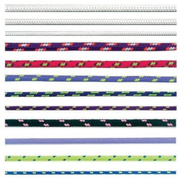 Lanex PES vrvica z jedrom 7 mm, barvno pletena (100 m)