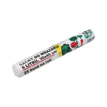 Regina Vrečka za zamrzovalnik z etiketo 6l (25 kosov) debela