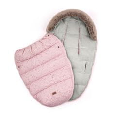 Petite&Mars PETITE&amp;MARS 4v1 Udobna bleščeča princesa Spalna vreča + rokavnik Jasie Dusty Pink