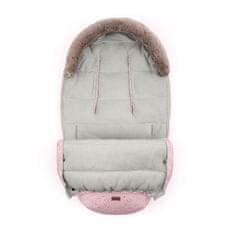 Petite&Mars PETITE&amp;MARS 4v1 Udobna bleščeča princesa Spalna vreča + rokavnik Jasie Dusty Pink