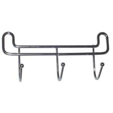 STREFA Kromiran obešalnik 3 kavlji 16cm 2724