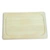 Dipro Deska za rezanje mesa 45x30x1,9cm z lesom z utori.