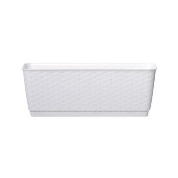 Prosperplast Prtljažnik RATOLLA P 38,6x15,4x14cm BELI (S449) s skledo