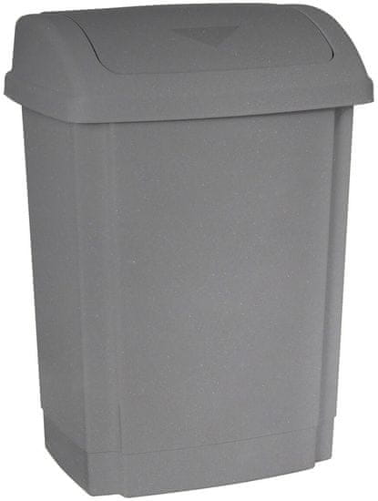 Plast Team Plastični zabojnik za odpadke 10l, pravokoten, SE