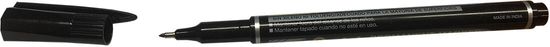 Luxor marker LUXOR permanentni 100 BLACK 1-2mm