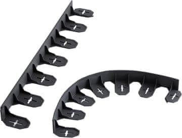 Prosperplast Robniki za robove trate BORDER 0645 4,5cmx4,8m BLACK