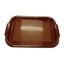 Plastkon Pladenj (majhni rombi) 39x26cm plastika
