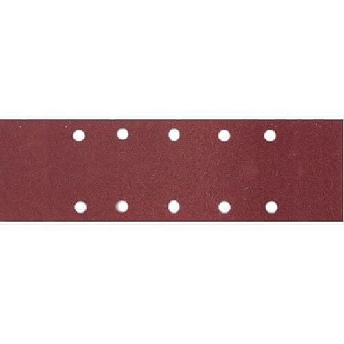M.A.T Group brusni papir 115x280mm, zrnatost 80, 10 lukenj (5 kosov)