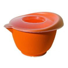 M.A.T Group Posoda za stepanje s pokrovom 23 cm (3,5 l), plastična, z gumo