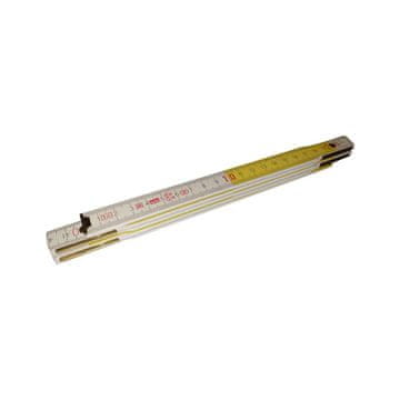 METRIE Zložljivi leseni meter 1m/5 BÍ/ŽL
