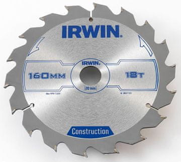 Irwin Žagin list SK 160x2,5x20/16 z18