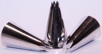 STREFA Konica za okraševanje, velika, 3-delni komplet, pocinkana, št. 4