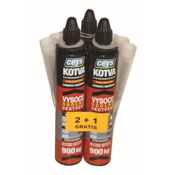 Ceys Kemično sidro 300ml POLYESTER 2+1 GRATIS