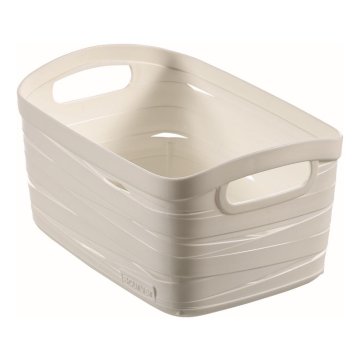 Curver Košara RIBBON XS bela plastika 24x17x13cm