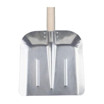 STREFA Velika aluminijasta lopata z ročajem