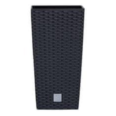 Prosperplast Embalaža Rato Square 17x17x32cm, 7,2l, antracit (S433)