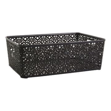 STREFA Košara MONAKO XL rjava plastika 39x27x14cm